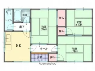 メゾン馬越【102号室】の間取り