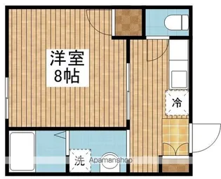 カトレア【102号室】の間取り