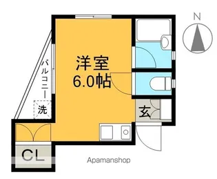 レジデンス・オーキッド【2階】の間取り