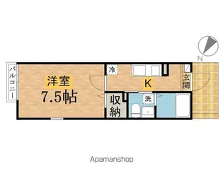 パナピア八王子【2階】の間取り