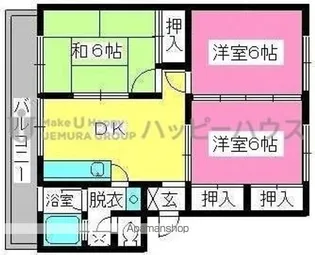 稲永ビル【2階】の間取り