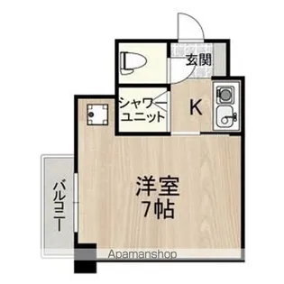 大正メゾン【5階】の間取り