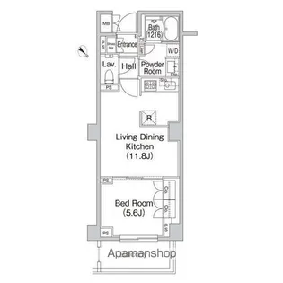 BRILLIA代官山プレステージ【2階】の間取り