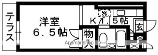 ウッディーハウス【1階】の間取り