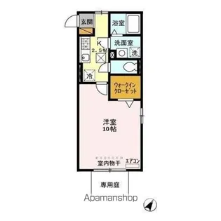 グラン・ヴェルジェⅠ【1階】の間取り