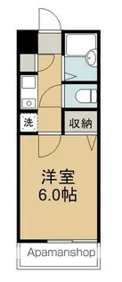 グリーンフォレストあさみ【1階】の間取り