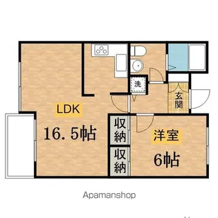 プラネット永山【3階】の間取り