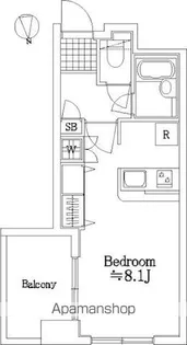 マートルコート調布コアシティ【2階】の間取り