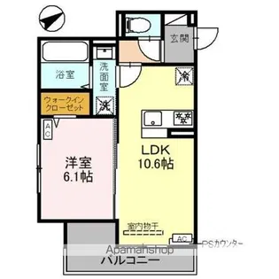 DーRESIDENCE井口堂【3階】の間取り