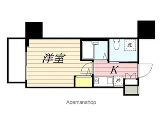 リヴシティ横浜東ベイサイド【3階】の間取り