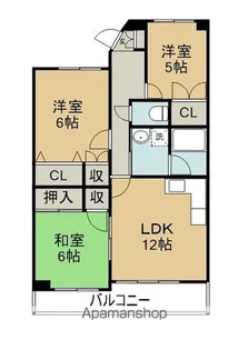 リバーサイド南末広七番館【207号室】の間取り