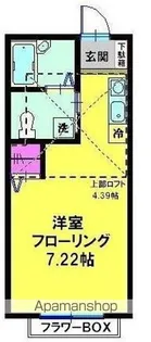 ルシエル横浜南【2階】の間取り