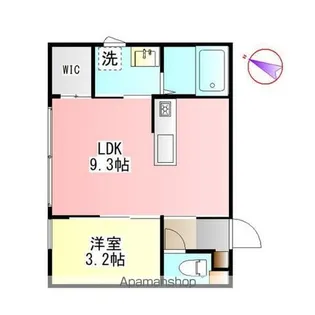 KOS NOGINOMORI【1階】の間取り