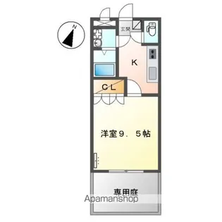 サクセス・レインボー【108号室】の間取り