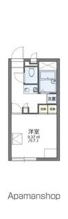 レオパレス敬愛【103号室】の間取り