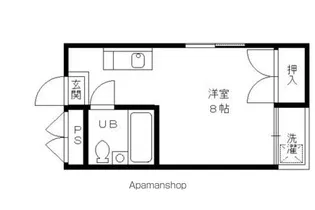 メゾン加後【103号室】の間取り