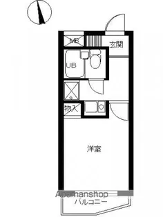 スカイコート駒沢公園【202号室号室】の間取り