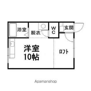 コーポYOU9JO【2階】の間取り