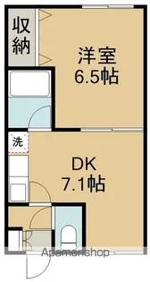 レッドリバータカサ【2階】の間取り