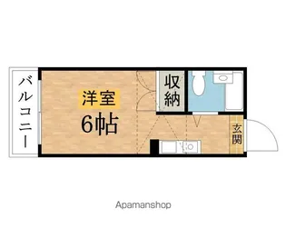 コーポエクセル【102号室】の間取り