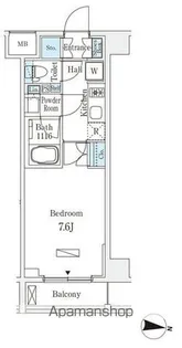 東京都中野区新井1丁目【マンション】の間取り