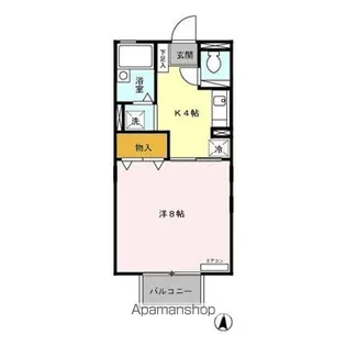 ハイム ボナール【2階】の間取り
