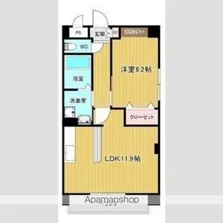 シュティーク八社【1階】の間取り