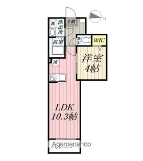 埼玉県吉川市大字保【アパート】の間取り