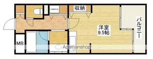 サンロワール江坂【3階】の間取り