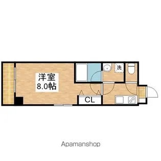 リヴシティ今池【3階】の間取り