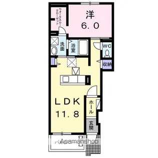 ローレンシアⅡ【1階】の間取り