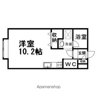 カレッジタウン7【2階】の間取り