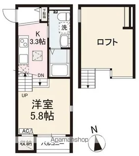 プレミアムレジデンス香西南町【103号室】の間取り