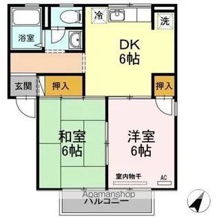 ドリーム神田【1階】の間取り
