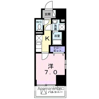 ジョリ シャルマン【3階】の間取り