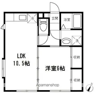 プリミエーロAB【1階】の間取り