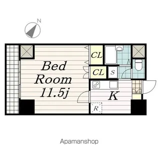 ステーションサイドなかむら【9階】の間取り
