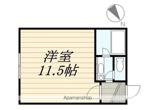 ラ・フルール神栖【108号室】の間取り