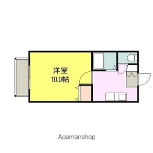 LUNARIA’S(ルナリアス)【1階】の間取り
