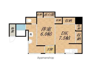 第一陽明荘【3号室】の間取り