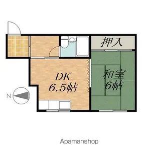 SKハイツ【2階】の間取り