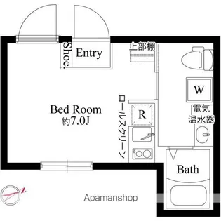 ルリアン南砂町【1階】の間取り