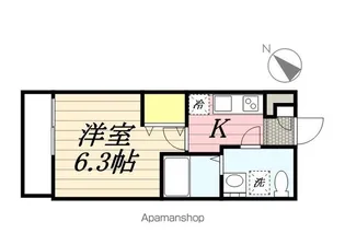 ラフテル【2階】の間取り