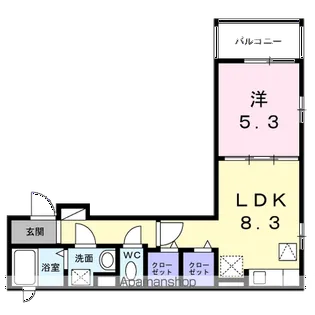 SCIMIA LUCE【1階】の間取り