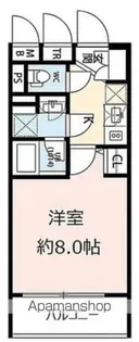プレール・ドゥーク門前仲町Ⅱ【5階】の間取り