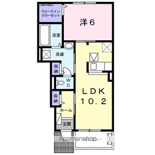 シャンティアⅡ【1階】の間取り
