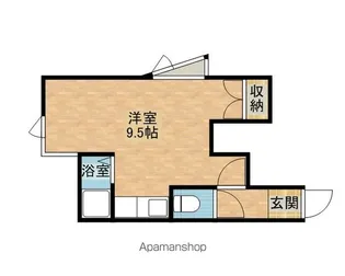 パルコート文京台41【105号室】の間取り