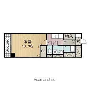 プランドール【4階】の間取り