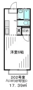 カメリア【102号室】の間取り