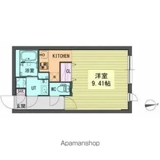 BRANCHE浄心【3階】の間取り